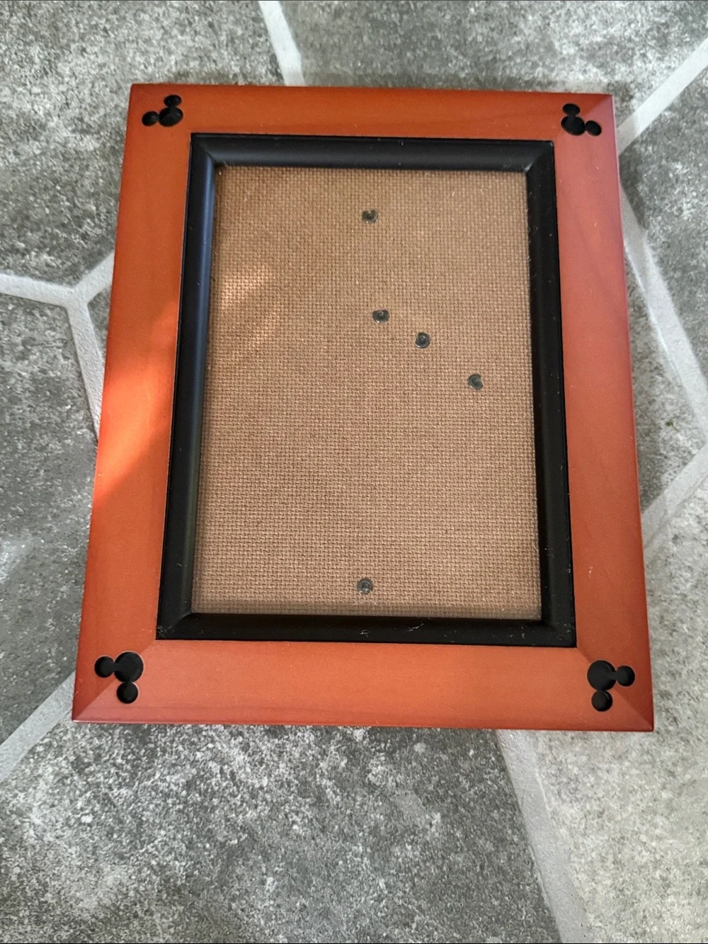 Disney Parks Disneyland Resort Engraved Mouse Ears Picture Frame 5x7